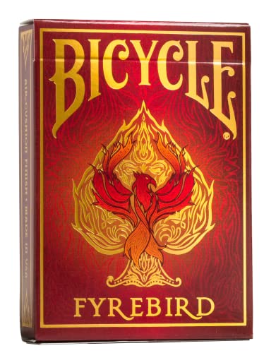 Bicycle® Creatives Spielkarten – Fyrebird/ Hochwertiges Kartenspiel- für Sammler und Design-Fans/ Edles Design- Kartendeck/ Etui mit...