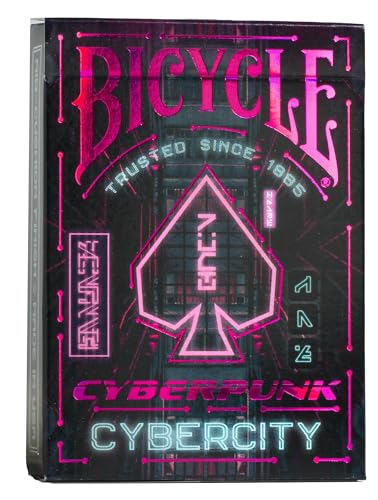 Bicycle - Cyberpunk Cyber City, 62,5 x 88 mm, White